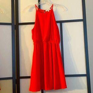 Orange/Red Women’s Dress, Small